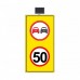 Sollama Yasak LED'li Hız Limiti 50 km/h LED'siz Sarı Zemin 1000x1750 mm